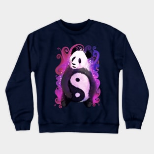 Yin Yang Panda Crewneck Sweatshirt